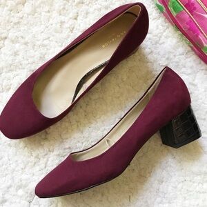 Elegant Burgundy Women's Shoes